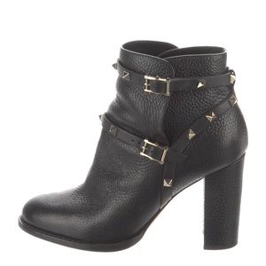 Valentino rockstud booties